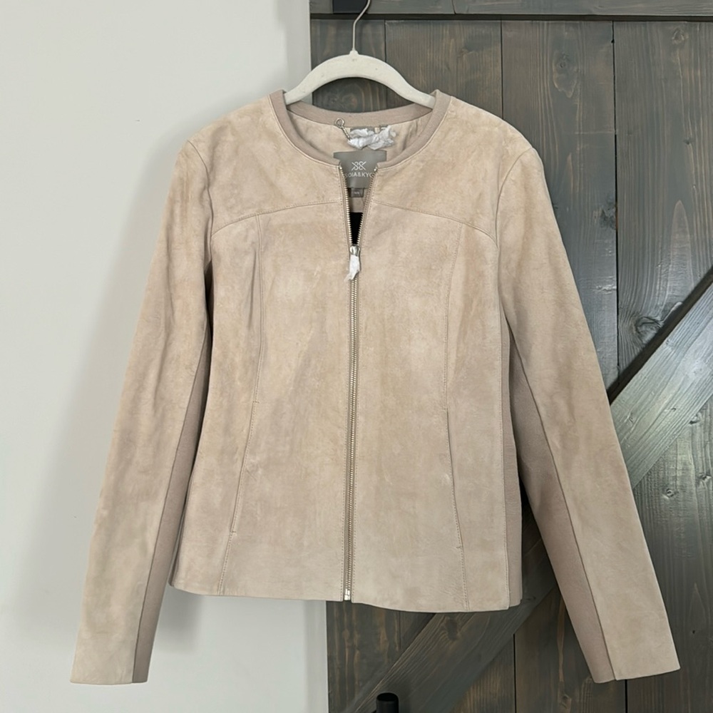Soia & Kyo leather jacket NWT